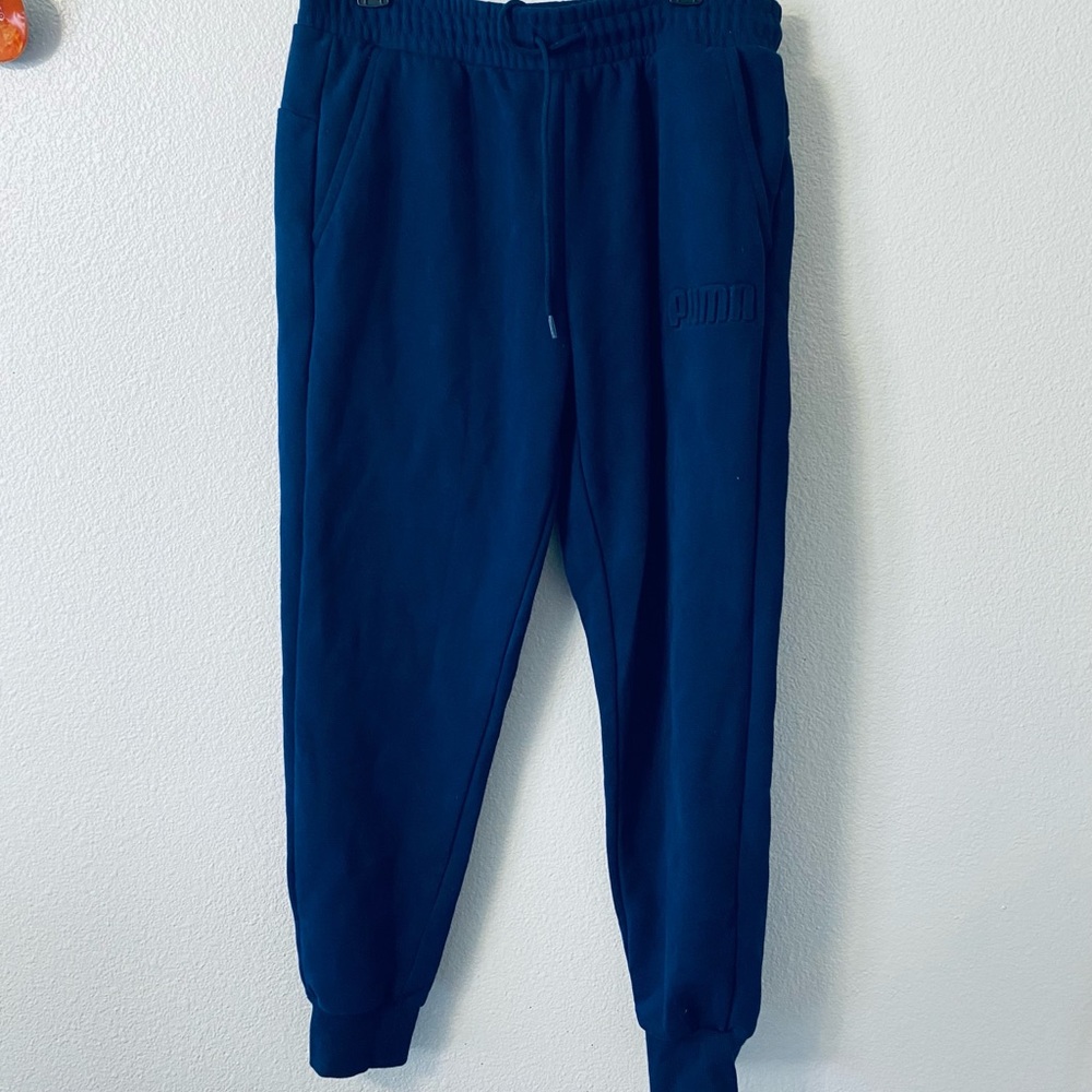 Puma Men's Navy Joggers